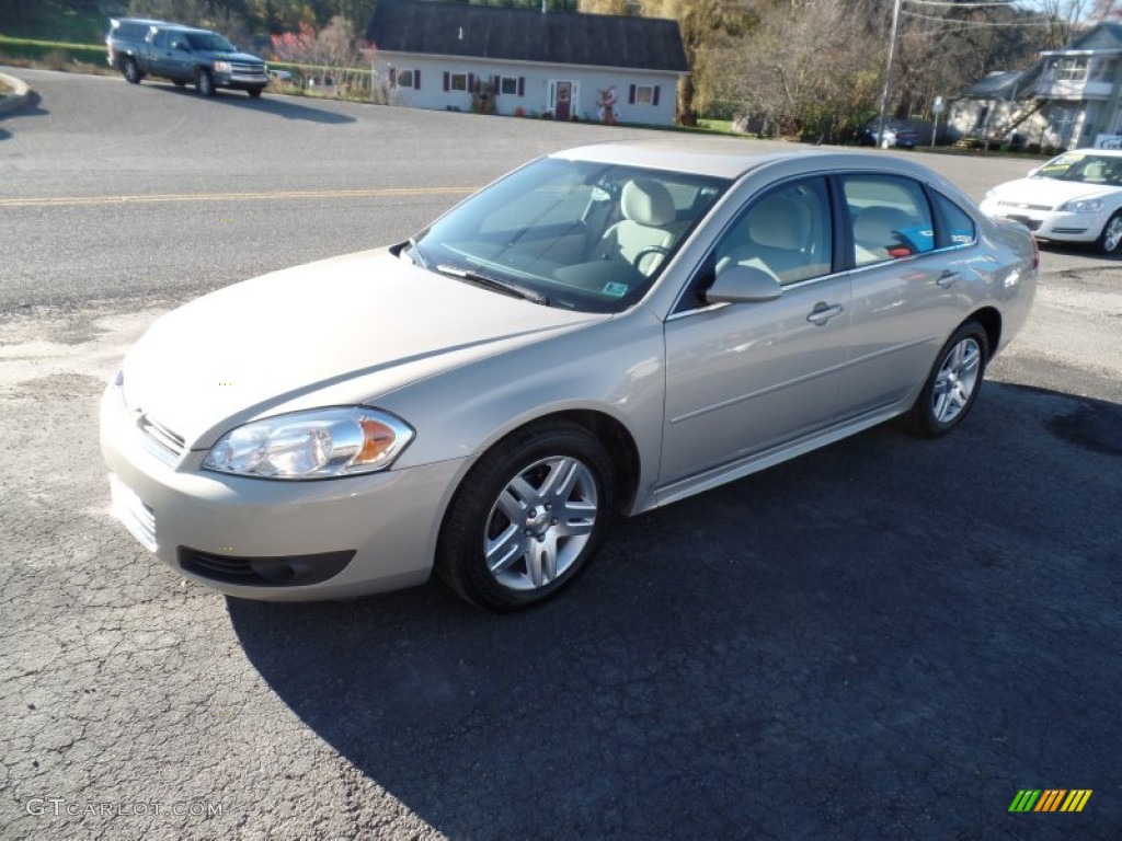 2010 Impala LT - Gold Mist Metallic / Neutral photo #1