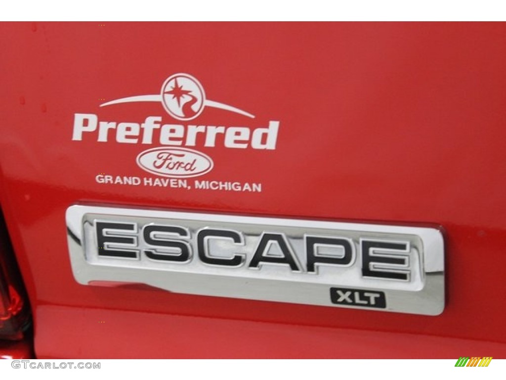 2009 Escape XLT V6 4WD - Torch Red / Stone photo #9