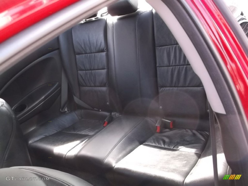 2012 Accord EX-L V6 Coupe - San Marino Red / Black photo #14