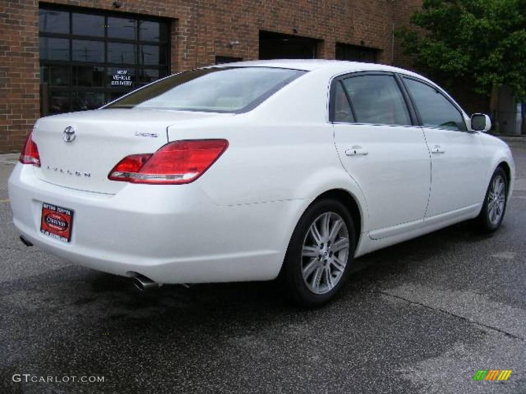 2005 Avalon Limited - Blizzard White Pearl / Ivory photo #3