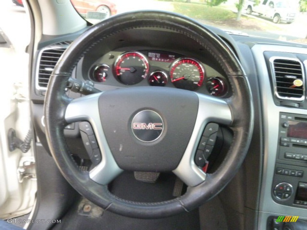 2007 Acadia SLT AWD - White Diamond Metallic / Ebony photo #18