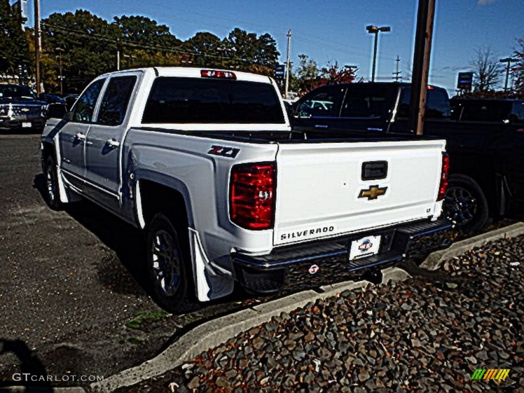 2015 Silverado 1500 LT Crew Cab 4x4 - Summit White / Jet Black photo #2