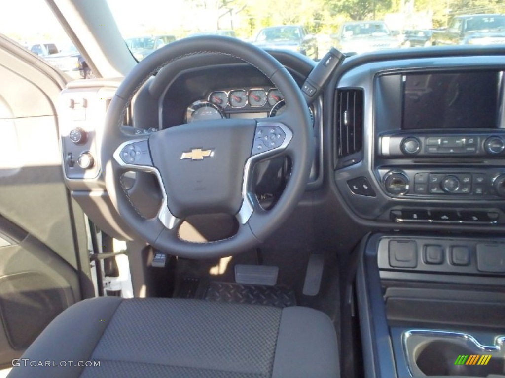 2015 Silverado 1500 LT Crew Cab 4x4 - Summit White / Jet Black photo #6