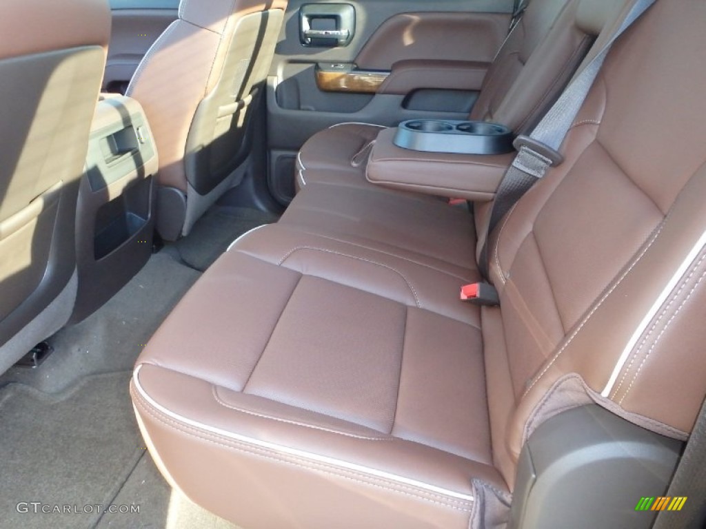 2015 Silverado 1500 High Country Crew Cab 4x4 - Black / High Country Saddle photo #5
