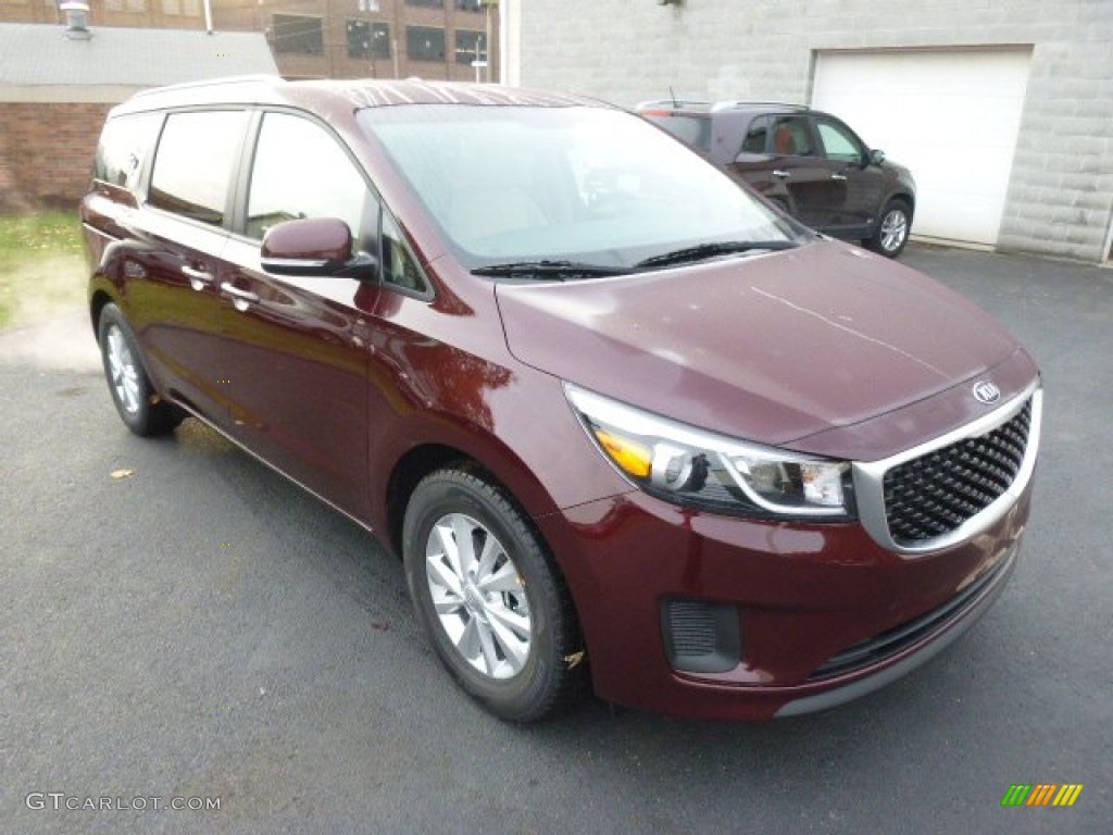 Black Berry 2015 Kia Sedona LX Exterior Photo #98545416