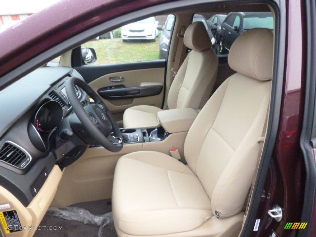 Camel Interior 2015 Kia Sedona LX Photo #98545506