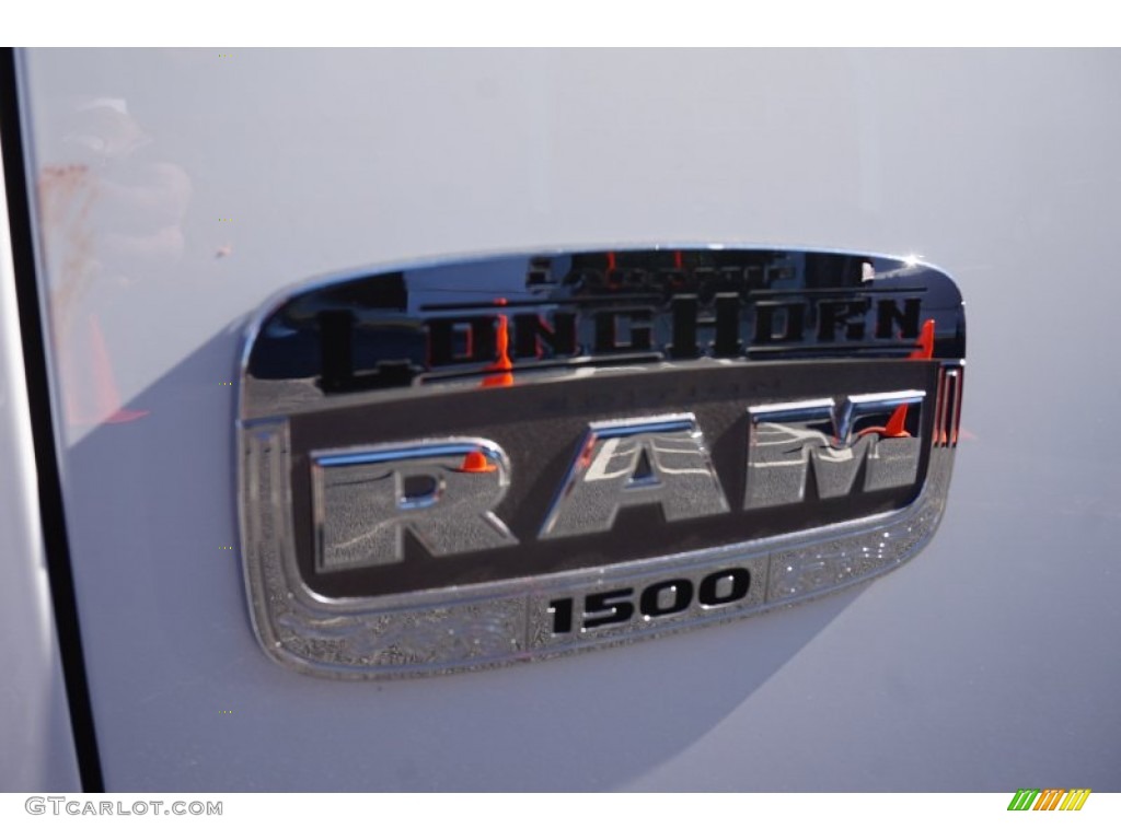 2014 1500 Laramie Longhorn Crew Cab 4x4 - Bright White / Canyon Brown/Light Frost Beige photo #13