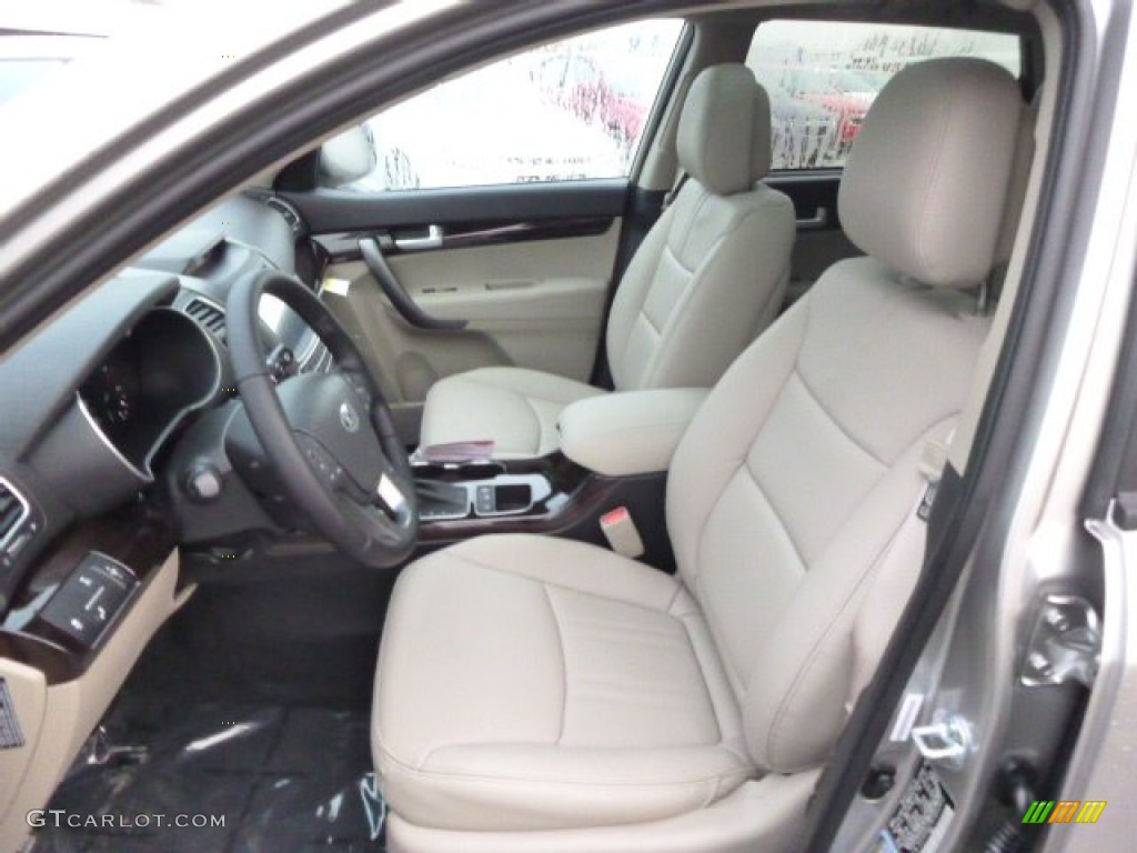 Beige Interior 2015 Kia Sorento EX AWD Photo #98546169