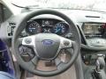 Medium Light Stone 2015 Ford Escape SE 4WD Steering Wheel