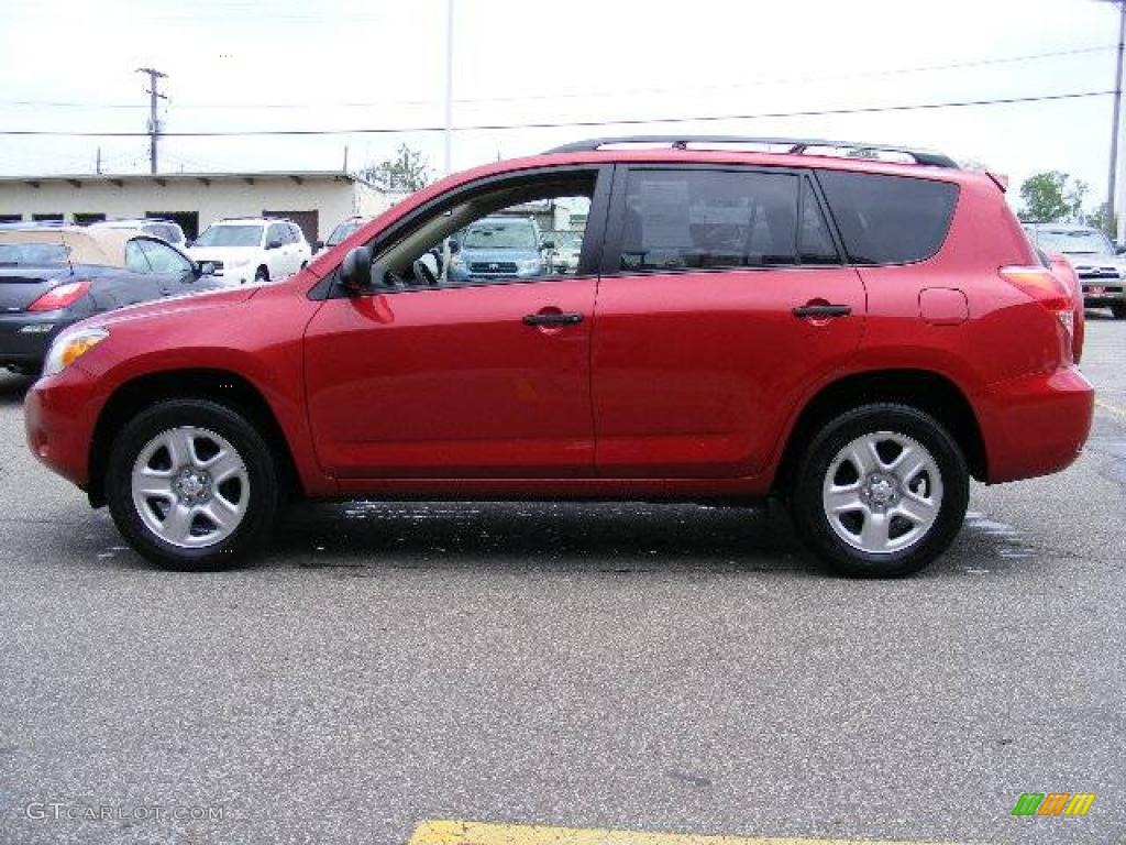 2007 RAV4 4WD - Barcelona Red Pearl / Taupe photo #6