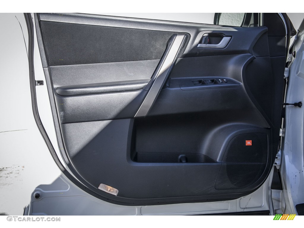 2008 Toyota Highlander Sport Ash Gray Door Panel Photo #98548523