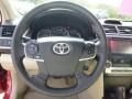 Barcelona Red Metallic - Camry XLE V6 Photo No. 17