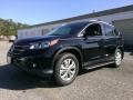 2014 Crystal Black Pearl Honda CR-V EX AWD  photo #1