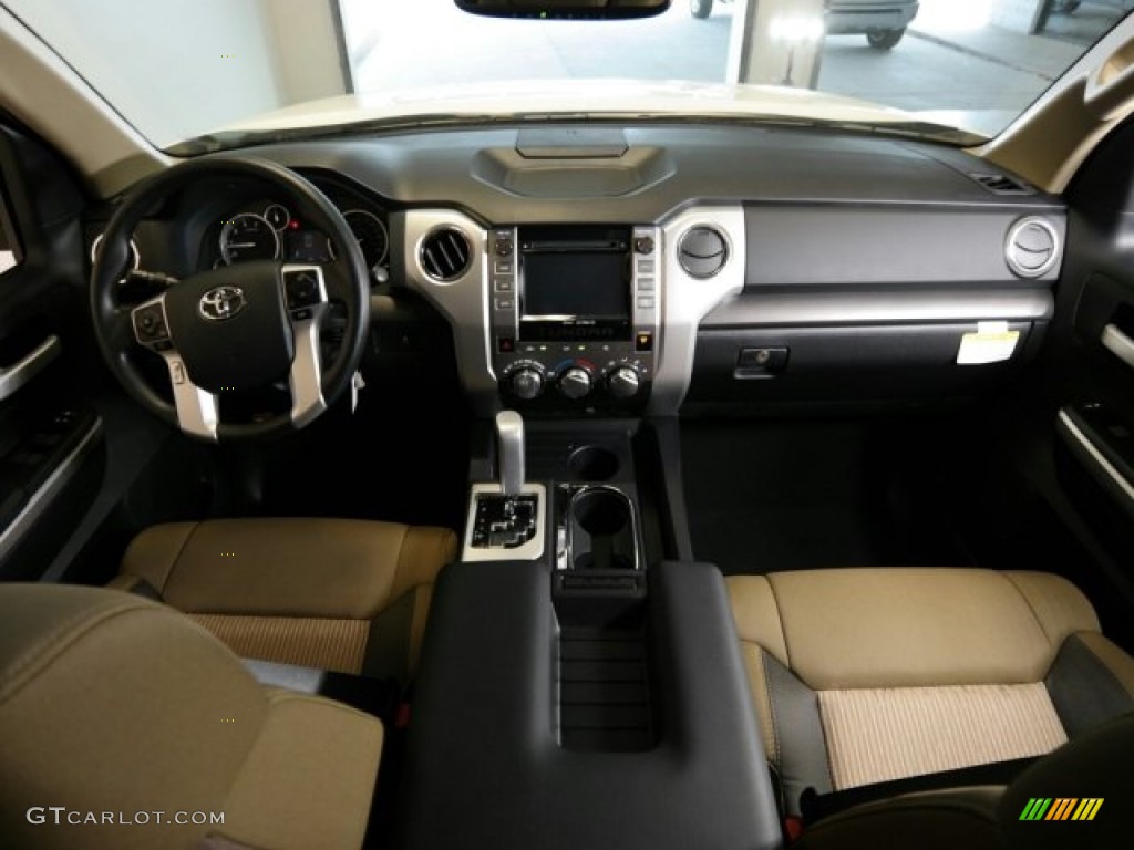 2015 Tundra SR5 Double Cab - Super White / Sand Beige photo #12