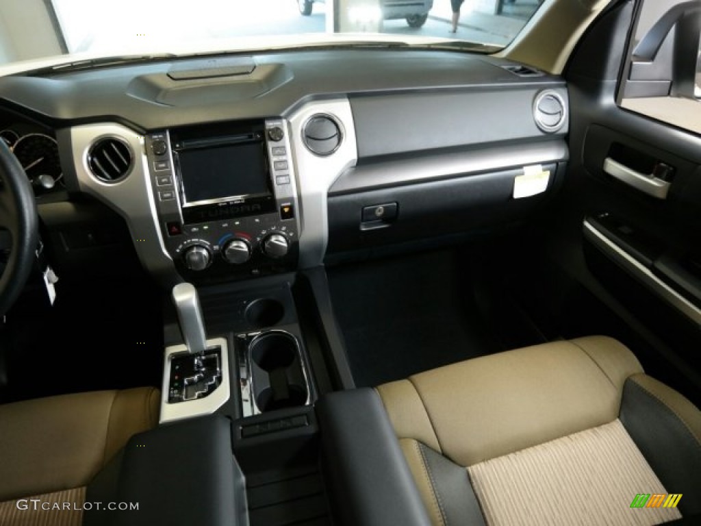 2015 Tundra SR5 Double Cab - Super White / Sand Beige photo #14