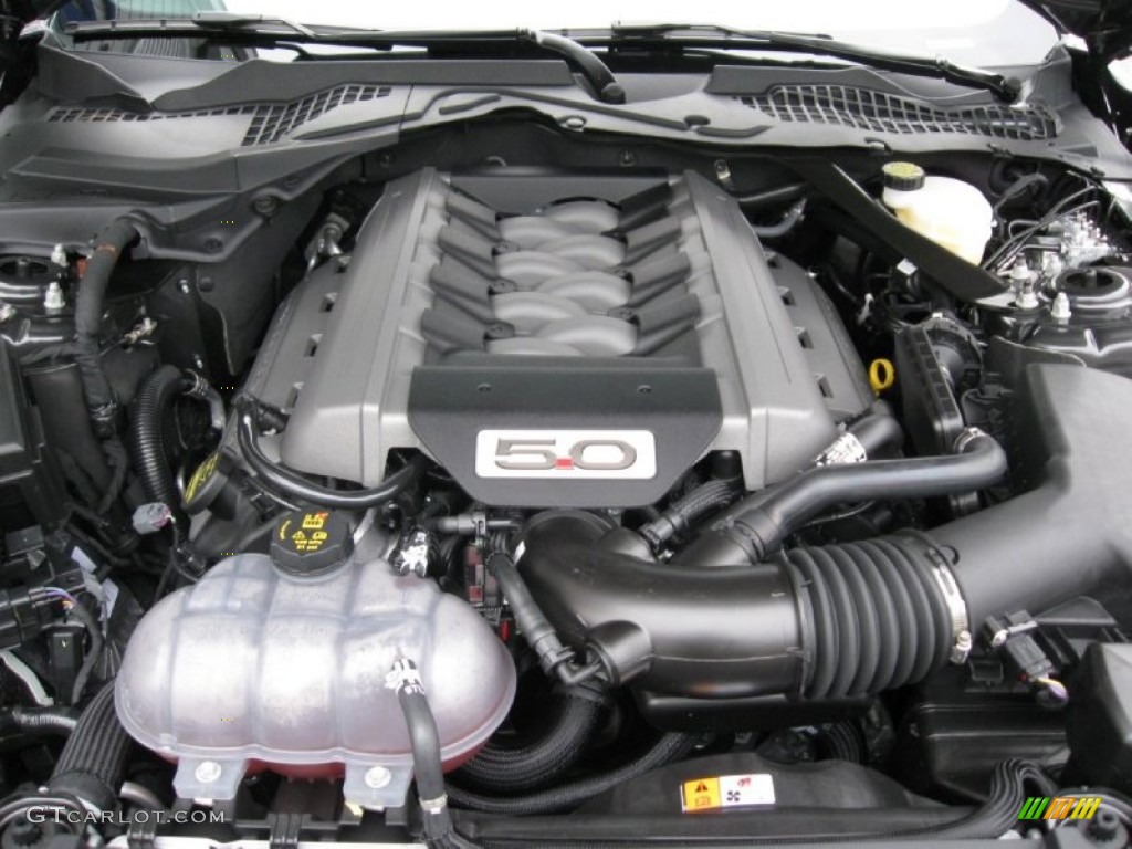 2015 Ford Mustang GT Premium Coupe 5.0 Liter DOHC 32-Valve Ti-VCT V8 Engine Photo #98551361