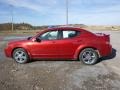 2008 Inferno Red Crystal Pearl Dodge Avenger R/T AWD  photo #5