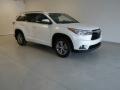 2015 Blizzard Pearl White Toyota Highlander XLE AWD  photo #4