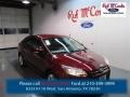 2014 Ruby Red Ford Focus SE Sedan  photo #1