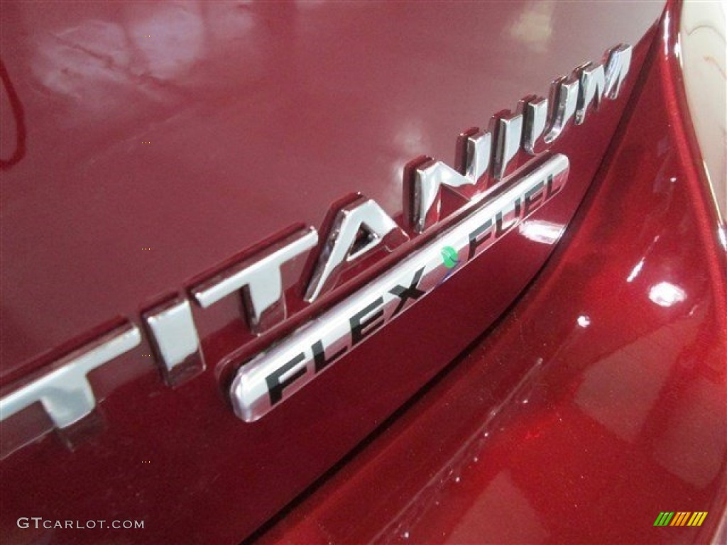 2014 Focus Titanium Hatchback - Ruby Red / Charcoal Black photo #7