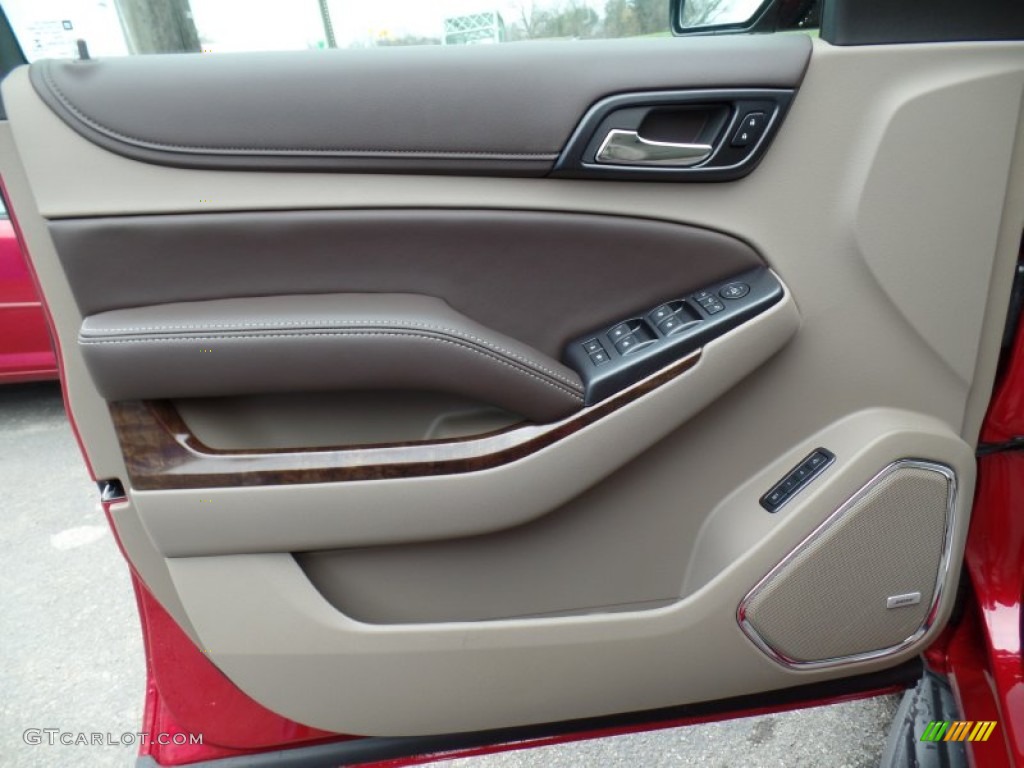 2015 Tahoe LT 4WD - Crystal Red Tintcoat / Cocoa/Dune photo #13