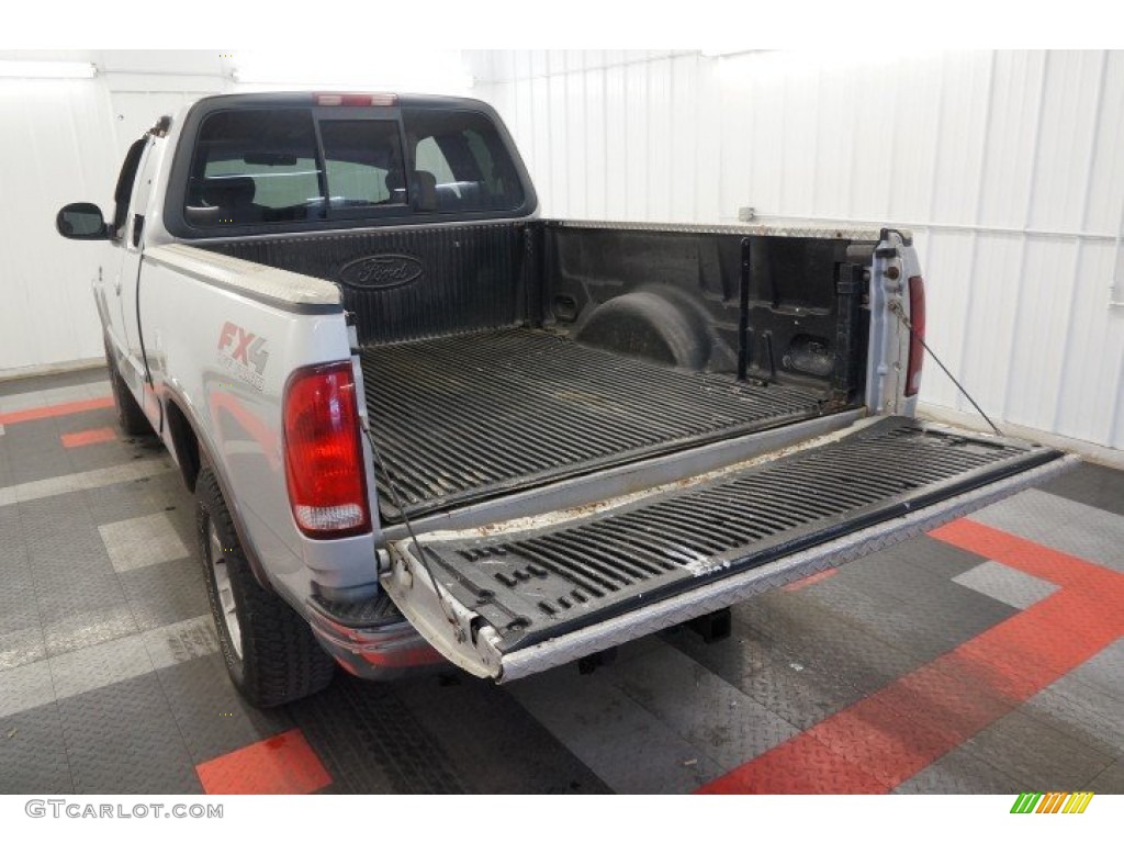 2002 F150 XLT SuperCab 4x4 - Silver Metallic / Dark Graphite photo #17