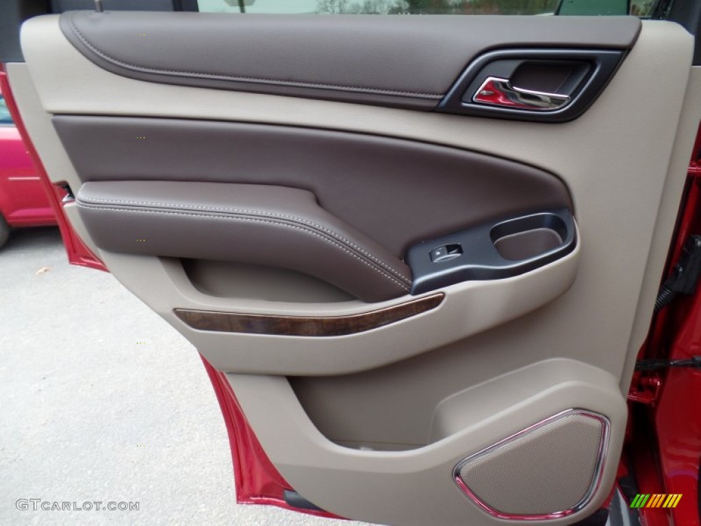 2015 Tahoe LT 4WD - Crystal Red Tintcoat / Cocoa/Dune photo #59