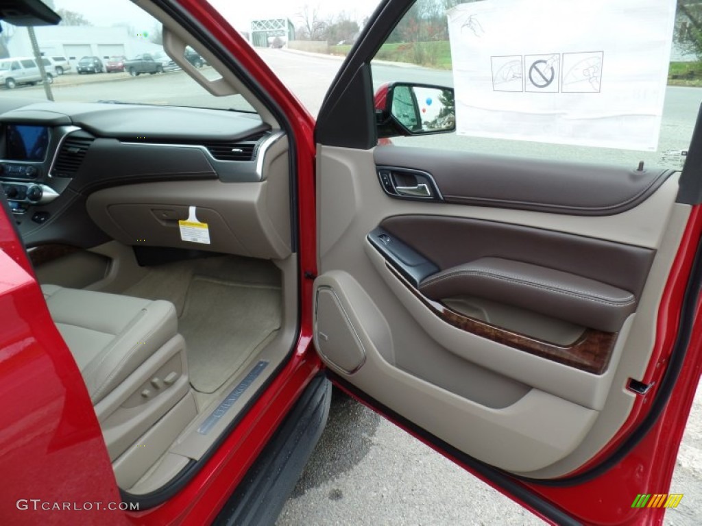 2015 Tahoe LT 4WD - Crystal Red Tintcoat / Cocoa/Dune photo #85