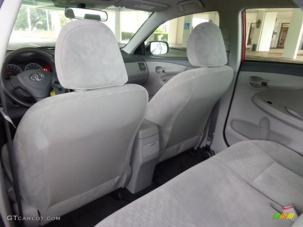 2009 Toyota Corolla LE Rear Seat Photos