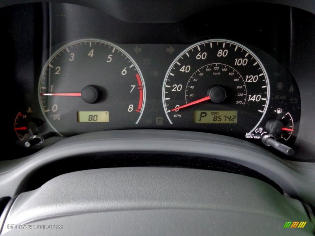 2009 Toyota Corolla LE Gauges Photo #98563187