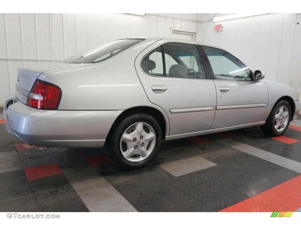 2000 Altima GXE - Platinum Metallic / Dusk Gray photo #7