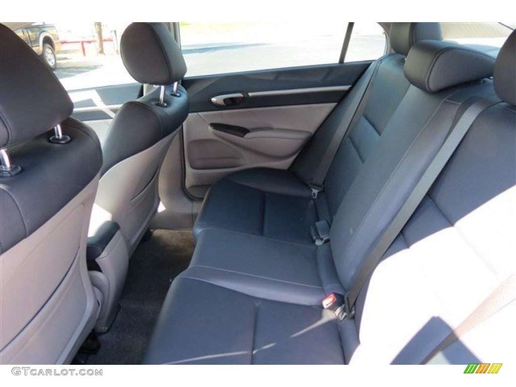 2010 Civic Hybrid Sedan - Spectrum White Pearl / Beige photo #12