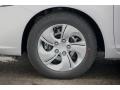 2015 Alabaster Silver Metallic Honda Civic LX Sedan  photo #6