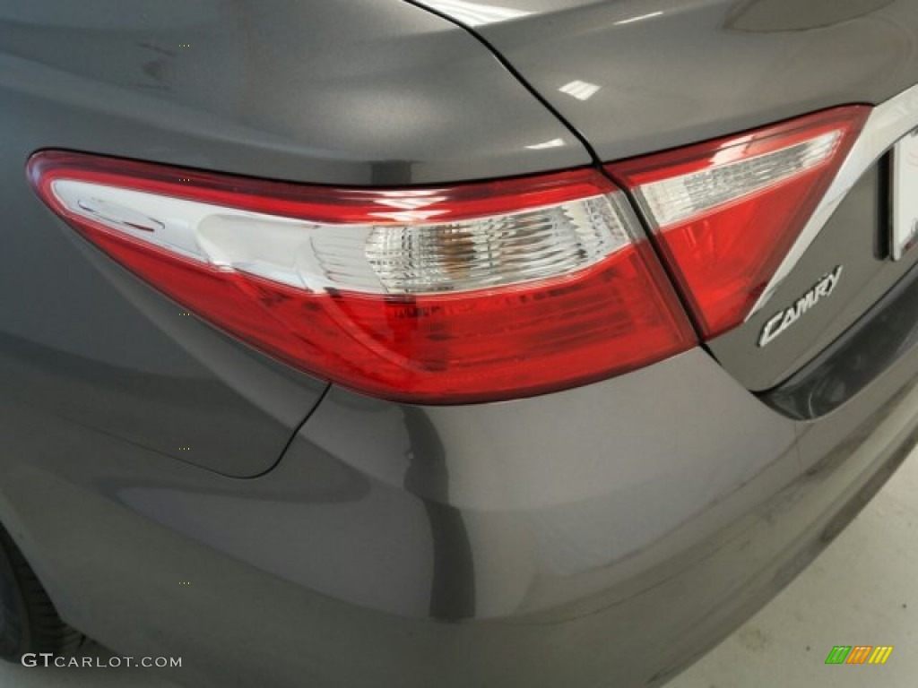 2015 Camry LE - Predawn Gray Mica / Ash photo #6