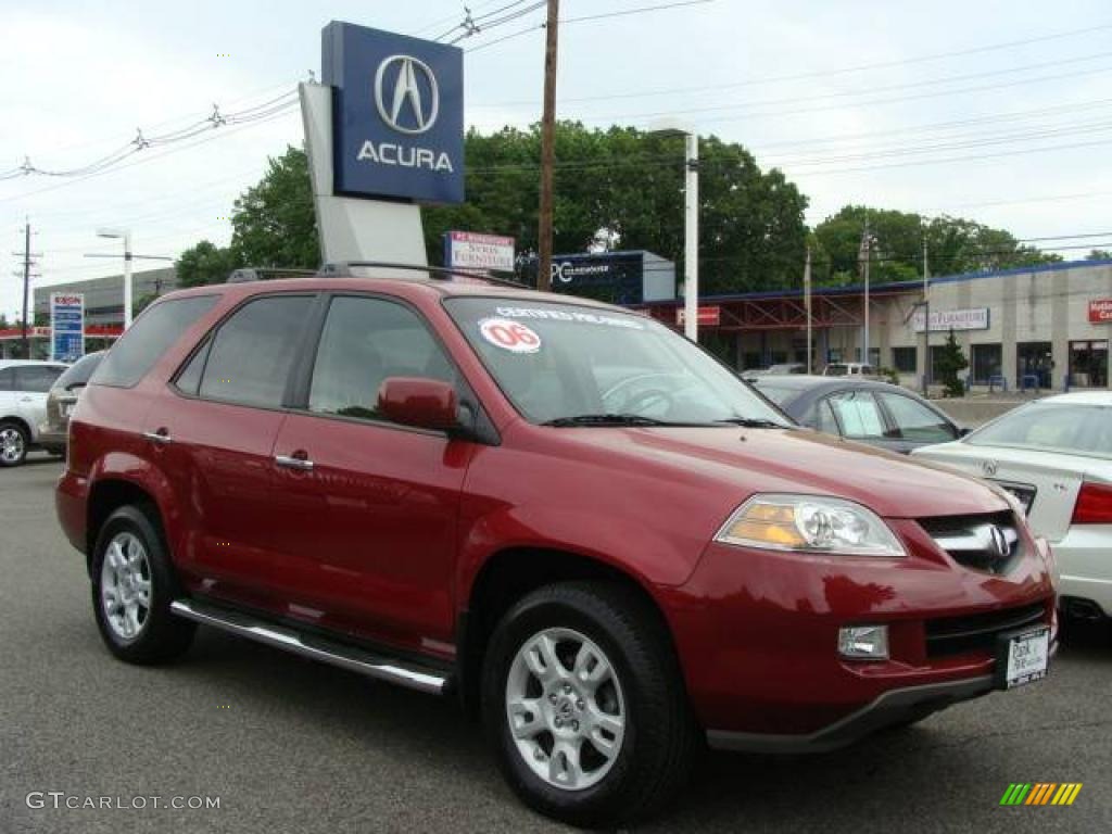 2006 MDX Touring - Redrock Pearl / Saddle/Black photo #1