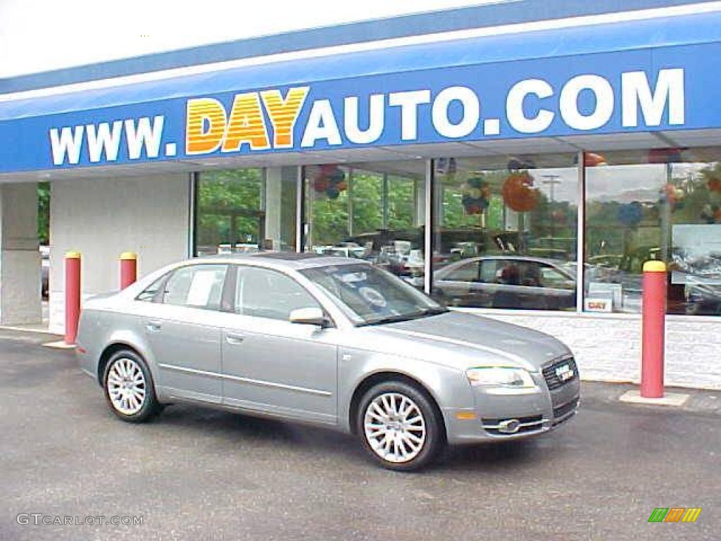 2006 A4 2.0T quattro Sedan - Quartz Gray Metallic / Ebony photo #1