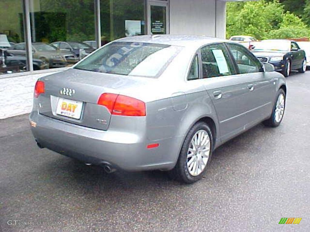 2006 A4 2.0T quattro Sedan - Quartz Gray Metallic / Ebony photo #5