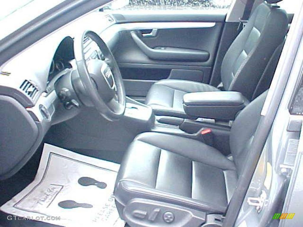2006 A4 2.0T quattro Sedan - Quartz Gray Metallic / Ebony photo #6