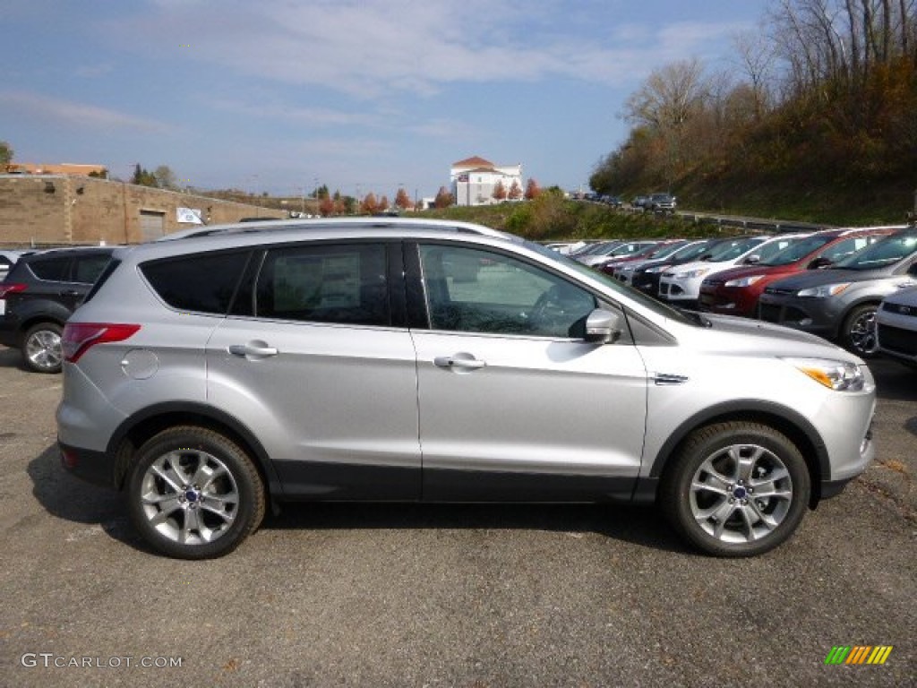 Ingot Silver Metallic 2015 Ford Escape Titanium 4WD Exterior Photo #98568592