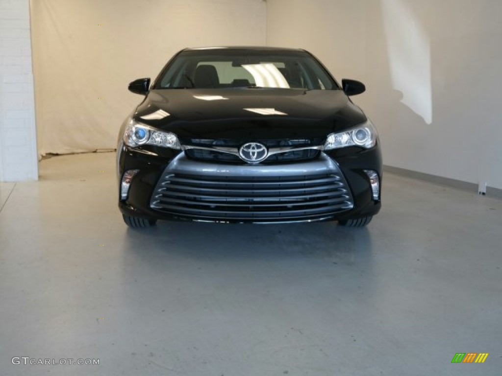 2015 Camry LE - Attitude Black Metallic / Black photo #5