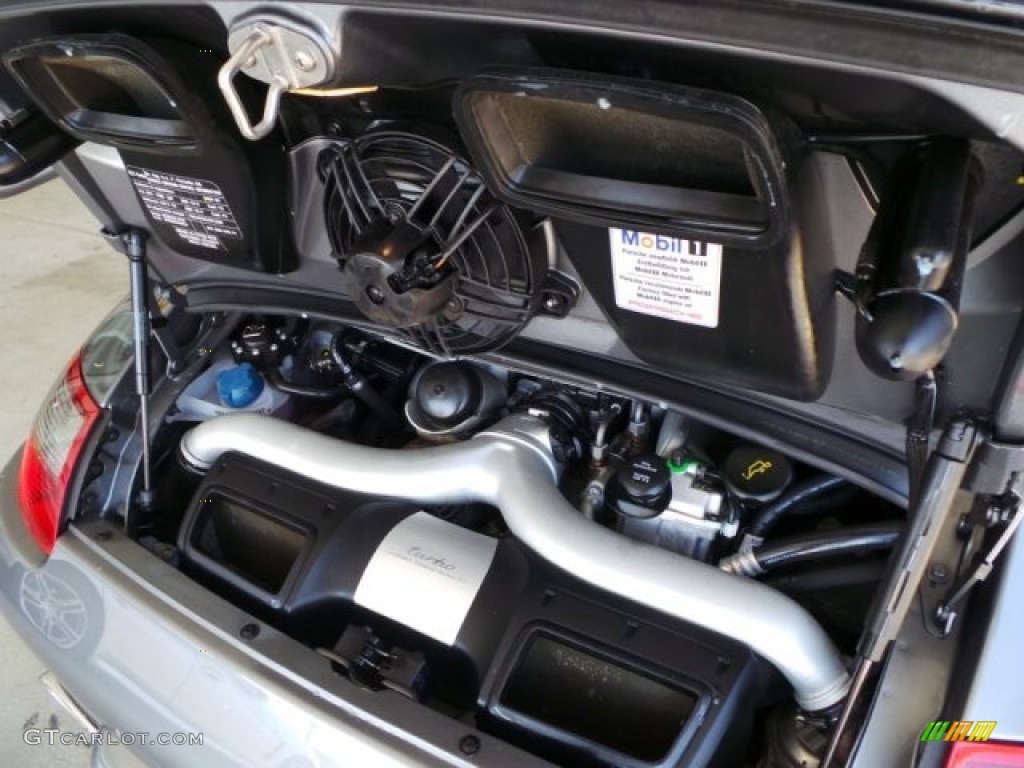 2009 Porsche 911 Turbo Cabriolet 3.6 Liter Twin-Turbocharged DOHC 24V VarioCam Flat 6 Cylinder Engine Photo #98569921