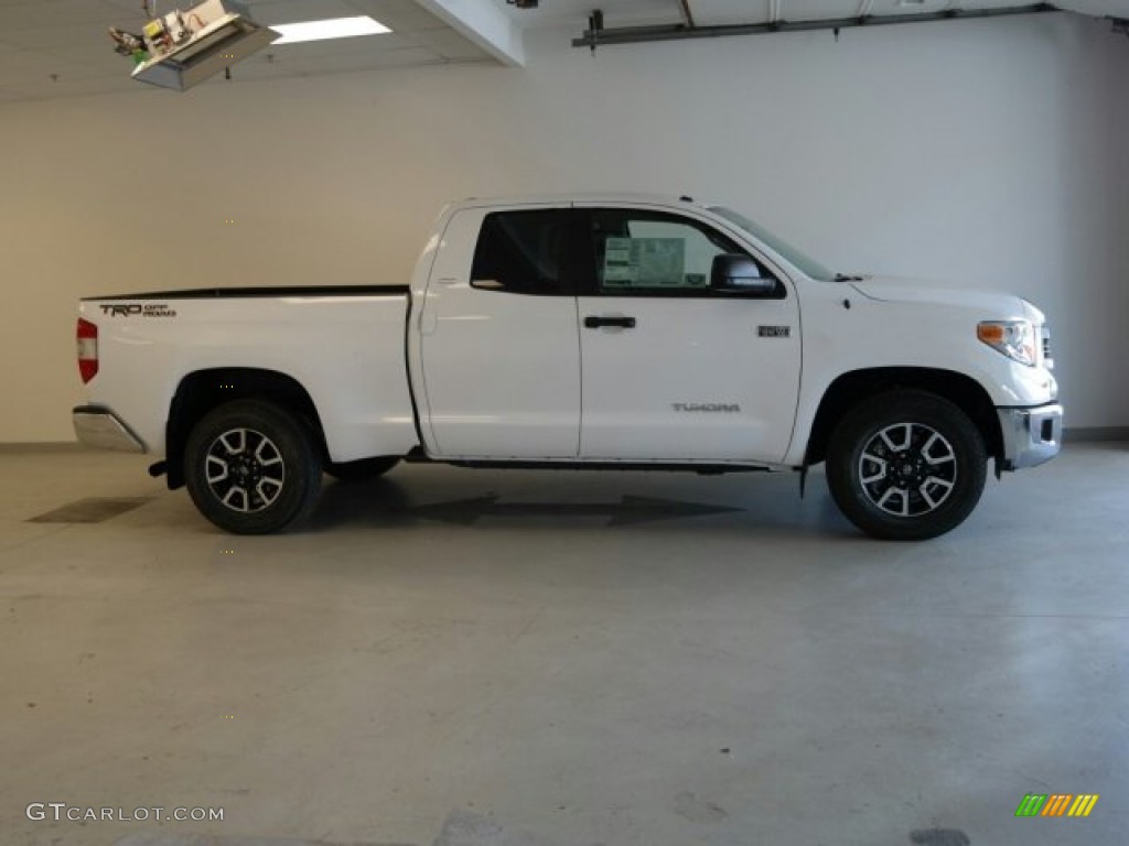 Super White Toyota Tundra