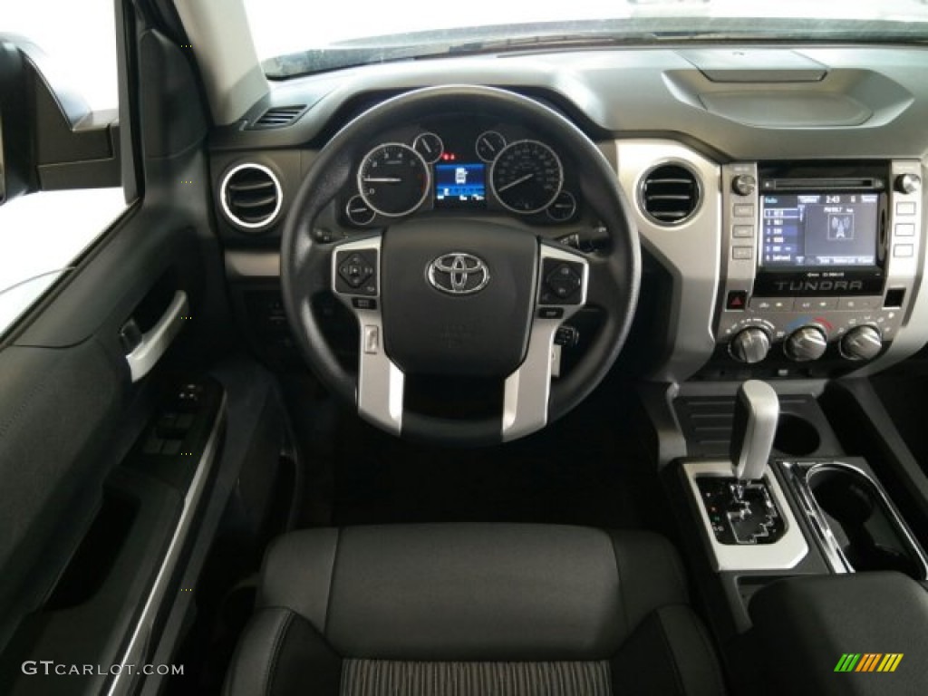 2015 Toyota Tundra SR5 Double Cab Graphite Dashboard Photo #98570401