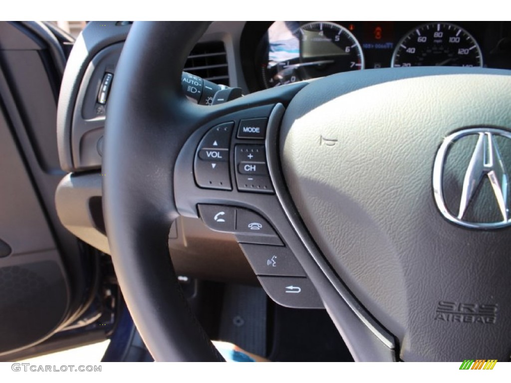 2013 ILX 2.0L - Fathom Blue Pearl / Ebony photo #7