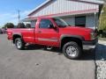 2003 Victory Red Chevrolet Silverado 2500HD LS Regular Cab 4x4  photo #7