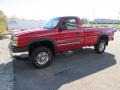 2003 Victory Red Chevrolet Silverado 2500HD LS Regular Cab 4x4  photo #8