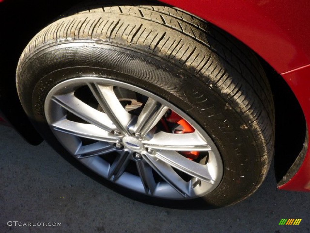 2013 Flex Limited AWD - Ruby Red Metallic / Charcoal Black photo #7