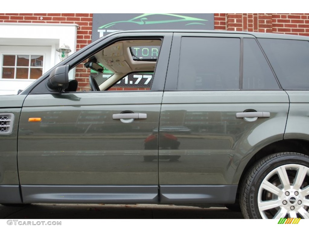 2006 Range Rover Sport Supercharged - Tonga Green Pearl / Ivory photo #14