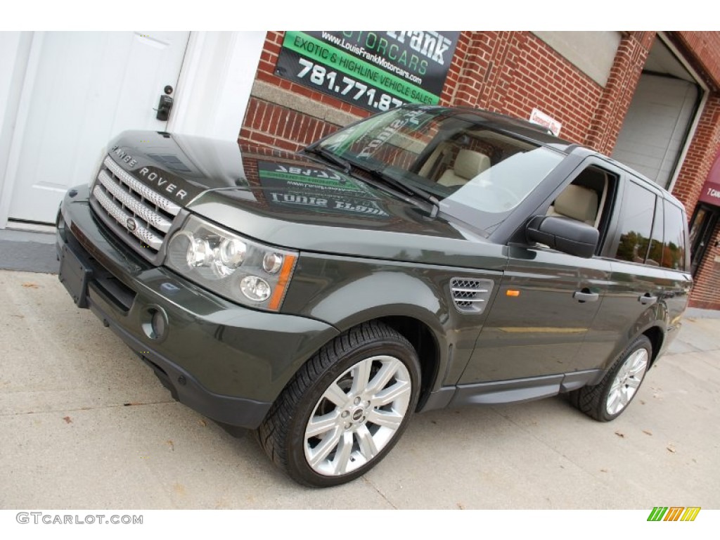 2006 Range Rover Sport Supercharged - Tonga Green Pearl / Ivory photo #23