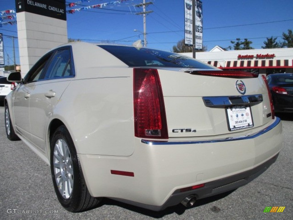 2011 CTS 4 3.0 AWD Sedan - Vanilla Latte Metallic / Cashmere/Cocoa photo #4